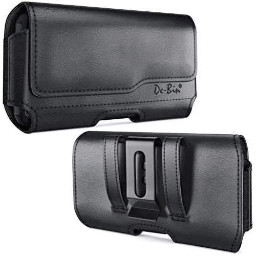 De-Bin Galaxy S7 Edge Holster, Premium Leather Belt Case with Clip & Loops for Galaxy S7 Edge Cell Phone Pouch Cover Flip Case (Fits Samsung S 7 Edge with Otterbox/Lifeproof or Battery Case On) De-Bin Galaxy S7 Edge Holster, Premium Leather Belt Case with Clip & Loops for Galaxy S7 Edge Cell Phone Pouch Cover Flip Case (Fits Samsung S 7 Edge with Otterbox/Lifeproof or Battery Case On)