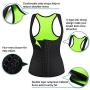 Rolewpy Women Waist Trainer Corset Weight Loss Slimming Neoprene Sauna Sweat Vest Workout Body Shaper Tank Top