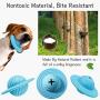 Wisedom Interactive Dog Toy IQ Treat Ball Food Dispensing Puzzle Toy for Medium Large Dogs Playing Chasing Chewing
