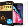 Ailun Screen Protector for iPhone 8 Plus/7 Plus/6s Plus/6 Plus-5.5 Inch 3Pack 2.5D Edge Tempered Glass Compatible with iPhone 8 Plus/7 plus/6s Plus/6 Plus-Anti Scratch Case Friendly