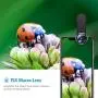 (2020 New) Phone Camera Lens, 198°Fisheye Lens, 15X Macro Lens and 0.63X Wide Angle (Screwed Together), Clip on Cell Phone Lens Kit for TIK Tok Video, Compatible with iPhone, Most Android Phones