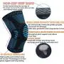 Knee Braces for Men and Women- Compression Knee Brace with Patella Gel Pads & Side Stabilizers - Knee Support Compression Sleeves Knee Wraps for Meniscus Tear, ACL, MCL Running (X-Large, Blue Black) Knee Braces for Men and Women- Compression Knee Brace with Patella Gel Pads & Side Stabilizers - Knee Support Compression Sleeves Knee Wraps for Meniscus Tear, ACL, MCL Running (X-Large, Blue Black)