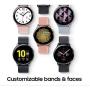 Samsung Galaxy Watch Active2 W/ Enhanced Sleep Tracking Analysis, Auto Workout Tracking, and Pace Coaching (40mm, GPS, Bluetooth, Unlocked LTE), Pink Gold - US Version with Warranty