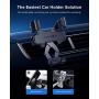 INIU Car Phone Mount, Gravity Auto Lock & Release Air Vent Phone Holder for Car, 360° Universal Hands Free Car Cell Phone Holder for iPhone 11 Max Pro XS X 8 Plus Samsung S10 Google Oneplus LG GPS etc