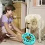 XINDINGLI Slow Feeder Dog Bowl Superwindly Eating Anti Gulp Cat Feeder Bowls Dog Feeders Medium Fun Foraging Dog Bowl Bloat Stop Dog Bowl (Slow Eat Interactive No Choking) XINDINGLI Slow Feeder Dog Bowl Superwindly Eating Anti Gulp Cat Feeder Bowls Dog Feeders Medium Fun Foraging Dog Bowl Bloat Stop Dog Bowl (Slow Eat Interactive No Choking)