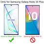 [3 Pack] UniqueMe Screen Protector Compatible with Samsung Galaxy Note 10 Plus/Samsung Galaxy Note 10+ / Note 10 Plus 5G,[Fingerprint Available] TPU Film