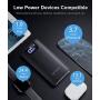 GETIHU Portable Charger, LED Display 10000mAh Power Bank, 4.8A 2 USB Ports High-Speed Battery Pack with Flashlight, Compatible with iPhone 11 XS X 8 7 6S Plus Samsung Galaxy S10 Note 10 9 Oneplus iPad