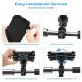Keten Bike Phone Holder, Detachable & 360° Rotatable Silicon Mobile Holder for Motorcycle/Scooter/Stroller, Compatible with iPhone X Xr Xs Max Samsung S9+ S10+ Plus (Black)