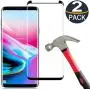 [2-Pack] Keklle Galaxy S9 Screen Protector, Case Friendly,Anti-Scratch,Anti-Bubble,High Definition 3D Curved Tempered Glass Film Suitable for Samsung S9
