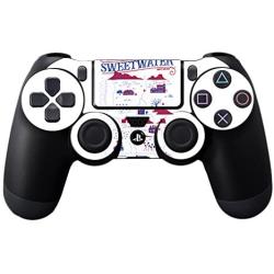 MightySkins Skin Compatible with Sony PS4 Controller - Sweetwater Map | Protective, Durable, and Unique Vinyl Decal wrap Cover | Easy to Apply, Remove, and Change Styles | Made in The USA