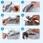 Lansen Portable Sewing Machine, Mini Sewing Professional Cordless Sewing Handheld Electric Household Tool - Quick Stitch Tool for Fabric, Clothing, or Kids Cloth Home Travel Use718 Lansen Portable Sewing Machine, Mini Sewing Professional Cordless Sewing Handheld Electric Household Tool - Quick Stitch Tool for Fabric, Clothing, or Kids Cloth Home Travel Use718
