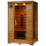 Radiant Saunas BSA2406 2-Person Deluxe Ceramic Infrared Sauna, 1-2