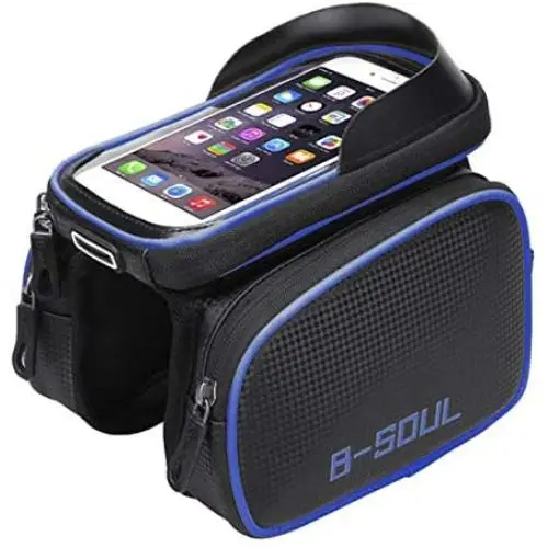 CNluca 6.2 inch Bicycle Bag Front Tube Package Waterproof Mountain Bike Saddle Bag Mobile Phone Bag Riding Bike Accessory CNluca 6.2 inch Bicycle Bag Front Tube Package Waterproof Mountain Bike Saddle Bag Mobile Phone Bag Riding Bike Accessory