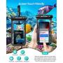 Hiearcool Universal Waterproof Case,Waterproof Phone Pouch Compatible for iPhone 11 Pro Max XS Max XR X 8 7 6S Plus Samsung Galaxy s10/s9 Google Pixel 2 HTC Up to 7.0"，IPX8 Cellphone Dry Bag -2 Pack