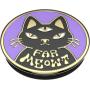 PopSockets: PopGrip with Swappable Top for Phones and Tablets - Enamel Far Meowt