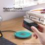 Wireless Earbuds, ENACFIRE E18 Plus Bluetooth Earbuds with Wireless Charging Case CVC8.0 3D Stereo Sound Deep Bass IPX8 Waterproof 8H Super-Long Battery Duration