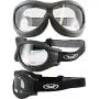 Global Vision Big Ben Goggles 3 Pairs Black Frames 1 Clear Lens 1 Smoke Lens 1 Yellow Lens Global Vision Big Ben Goggles 3 Pairs Black Frames 1 Clear Lens 1 Smoke Lens 1 Yellow Lens