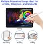 Stylus Pen for iPad Compatible with Apple Pencil 2 Generation for iPad/Pro 2018/2019/2020 with Palm Rejection White