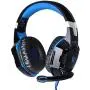 G2000 Stereo Gaming Headset for PS4 Xbox One, Bass Over-Ear Headphones with Mic, LED Lights and Volume Control for Laptop, PC, Mac, iPad, Computer, Smartphones, Blue(Blue) G2000 Stereo Gaming Headset for PS4 Xbox One, Bass Over-Ear Headphones with Mic, LED Lights and Volume Control for Laptop, PC, Mac, iPad, Computer, Smartphones, Blue(Blue)