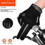 BIKINGMOREOK Cycling Gloves Bike Gloves,Liquid Gel Padded Shock Absorbing Road Cycling Gloves Anti Slip Mountain Bike Gloves for Men Women
