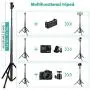 8 Selfie Ring Light with Adjustable Tripod Stand - Upgraded Dimmable Camera Ring Light with Phone Holder for TikTok/YouTube/Live Stream/Makeup/Photography Compatible with iPhone Android Samsung 8 Selfie Ring Light with Adjustable Tripod Stand - Upgraded Dimmable Camera Ring Light with Phone Holder for TikTok/YouTube/Live Stream/Makeup/Photography Compatible with iPhone Android Samsung