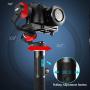 Feiyu G6 Plus 3-Axis Brushless Handheld Gimbal Stabilizer (Extension Bar Tripod Adapter) Splash-Proof 800g Payload 12 Hours Running Time for Smartphone/Action Camera Gopro/Digital Cameras