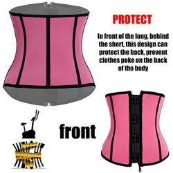 TAILONG Hot Sweat Woman Exercise Neoprene Workout Waist Trainer Corset Body Shaper Cincher