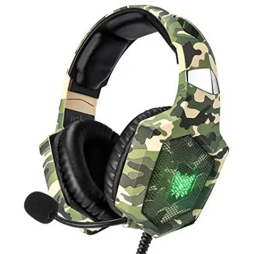 RUNMUS Gaming Headset for PS4, Xbox One, PC Headset w/Surround Sound, Noise Canceling Over Ear Headphones with Mic & LED Light, Compatible with PS4, Xbox One, Nintendo Switch, PC, PS3, Mac, Laptop RUNMUS Gaming Headset for PS4, Xbox One, PC Headset w/Surround Sound, Noise Canceling Over Ear Headphones with Mic & LED Light, Compatible with PS4, Xbox One, Nintendo Switch, PC, PS3, Mac, Laptop