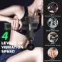 GINNO Massage Gun Deep Tissue Percussion Muscle Massager for Athletes, Gun Massager for Muscle Cordless Massage Gun Handheld Electric Body Massager 4 Massage Heads 20 Speed GINNO Massage Gun Deep Tissue Percussion Muscle Massager for Athletes, Gun Massager for Muscle Cordless Massage Gun Handheld Electric Body Massager 4 Massage Heads 20 Speed