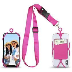 Gear Beast Universal Crossbody Pocket Cell Phone Lanyard Compatible with iPhone, Galaxy & Most Smartphones, Includes Phone Case Holder,Neck Strap