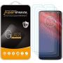 (3 Pack) Supershieldz for Motorola Moto Z4 Tempered Glass Screen Protector, Anti Scratch, Bubble Free