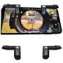 Pubg Mobile Game Trigger Controller PUBG Keychain Collection Gift Mobile Game Controller Azlink L1R1 Mobile Trigger PUBG Mobile Joysticks Compatible for for Fortnite 9pcs in EVA Storage Bag (AWM+AUG)