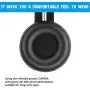 Over Ear Headphones with 5 Feet / 1.5M Cable, findTop 3.5mm Gaming Headset Noise Isolating with Mic and Volume Control for TV, PC and Cell Phone Over Ear Headphones with 5 Feet / 1.5M Cable, findTop 3.5mm Gaming Headset Noise Isolating with Mic and Volume Control for TV, PC and Cell Phone