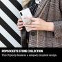 PopSockets: PopGrip with Swappable Top for Phones and Tablets - Gold Lutz Marble