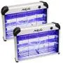 2 Pack Electric Bug Zapper,ANEAR Insect Killer with 20W 2400V Power Grid Mosquito Zapper Trap - Mosquito,Fly,Moth,Wasp,Beetle & Other Pests Killer for Backyard, Patio 2 Pack Electric Bug Zapper,ANEAR Insect Killer with 20W 2400V Power Grid Mosquito Zapper Trap - Mosquito,Fly,Moth,Wasp,Beetle & Other Pests Killer for Backyard, Patio