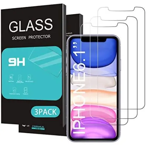 Homemo Glass Screen Protector for iPhone 11/iPhone XR (6.1inch 2019&2018 Release),3 Pack Tempered Glass Screen Protector Compatible with iPhone 11/iPhone XR,Anti-Scratch,Work Most Case Homemo Glass Screen Protector for iPhone 11/iPhone XR (6.1inch 2019&2018 Release),3 Pack Tempered Glass Screen Protector Compatible with iPhone 11/iPhone XR,Anti-Scratch,Work Most Case
