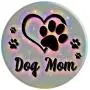 Dog Mom Gift Cute Dog Paw Print Heart Black Rainbow PopSockets Grip and Stand for Phones and Tablets Dog Mom Gift Cute Dog Paw Print Heart Black Rainbow PopSockets Grip and Stand for Phones and Tablets