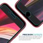 Tech Armor Premium Ballistic Tempered Glass Screen Protector for Apple iPhone SE 2020, iPhone 8 and iPhone 7 - with 99.99% HD Clarity and 3D Touch Accuracy, Clear [3 Pack]