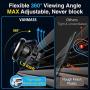 VANMASS Phone Holder Car, [2020 Upgraded] Magnetic Phone Mount [360°Rotation] Air Vent Car Phone Mount [6 Strong Magnets] iPhone Car Holder Car Mount for iPhone Compatible All Smartphone and Tablets