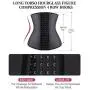 YIANNA Waist Trainer Corset for Weight Loss Latex Colombiana Waist Cincher Slimming Hourglass Body Shaper