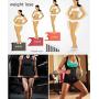 LODAY Women Neoprene Sauna Sweat Waist Trainer Vest with Zipper for Weight Loss Gym Workout Body Shaper Tank Top Shirt