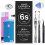 2600mAh [Upgraded] Battery for iPhone 6S, LCLEBM Higher Capacity Battery Replacement for iPhone 6S Model A1633, A1688, A1700 with Complete Tool Kits and Instruction Only for Battery iPhone 6S