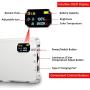 Soonpho Portable LED On-Camera Video Light,Built-in Rechargeable DC3.85 2470mAh Battery,Bi-Color 112 Beads CRI95+9W Professional Photography Lamp Continuous Output Lighting for YouTube Vlog Shooting