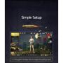 Single Star Mobile Game Controller for PUBG Gaming (Player Unknowns BathlegroundsMetallic Aim and Capacitive Sensitive Press Shooting Buttons L1 R1 for Knives Out/Rules of Survival