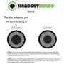 Headset Buddy Line-Level Audio Adapter with Built in Attenuation for iPhone, Smartphones, Soundboards and Mixers (iPhone-Mic-Line)