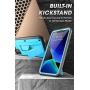 SUPCASE Unicorn Beetle Pro Series Case Designed for iPhone 11 6.1 Inch (2019 Release), Built-In Screen Protector Full-Body Rugged Holster Case (Blue)