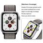 TAURI [6-Pack] Screen Protector for Apple Watch Series 5/4 44mm and Series 3/2/1 42mm, iWatch 44mm/42mm [Bubble Free] Case-Friendly Scratch-resistant HD Clear TPU Flexible Film