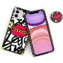 Luxury Square Phone Case iPhone 11 6.1 Inch 2019 Retro Elegant Soft TPU Design Cover (Abstract Red Lips Bitch) Luxury Square Phone Case iPhone 11 6.1 Inch 2019 Retro Elegant Soft TPU Design Cover (Abstract Red Lips Bitch)