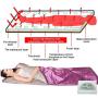 Lofan Heat Sauna Blanket Portable Personal Sauna Far-Infrared for Relaxation at Home, Purple