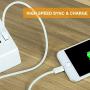 iPhone Charger,Atill 5 Pack 3ft/3ft/3ft/6ft/10ft Lightning Cable iPhone Charging Syncing Cord Charger Cable Compatible iPhone X 8 8Plus 7 7Plus 6s 6sPlus 6 6Plus SE 5 5s 5c more